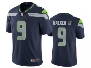 Seattle Seahawks #9 Kenneth Walker III Navy Vapor  Limited Jersey
