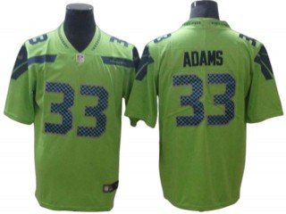 Seattle Seahawks #33 Jamal Adams Green Vapor Limited Jersey