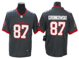 Tampa Bay Buccaneers #87 Rob Gronkowski Gray Alternate Vapor Untouchable Limited Jersey 
