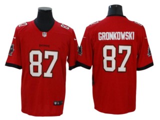 Tampa Bay Buccaneers #87 Rob Gronkowski Red Vapor Untouchable Limited Jersey