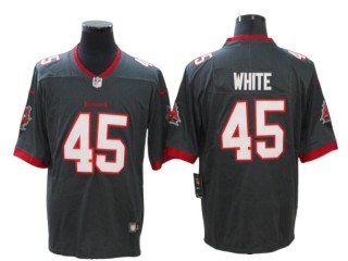 Tampa Bay Buccaneers #45 Devin White Gray Alternate Vapor Untouchable Limited Jersey 