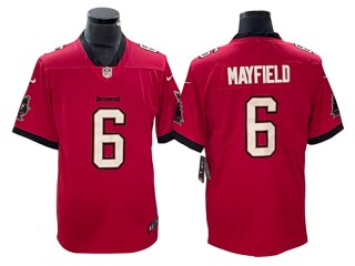 Tampa Bay Buccaneers #6 Baker Mayfield Red Vapor Limited Jersey
