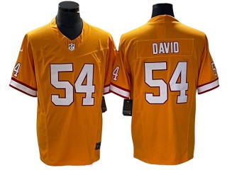Tampa Bay Buccaneers #54 Lavonte David Orange Throwback Vapor F.U.S.E. Limited Jersey