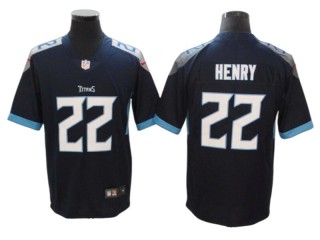Tennessee Titans #22 Derrick Henry Navy Vapor Untouchable Limited Jersey