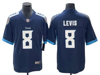 Tennessee Titans #8 Will Levis Navy Blue Vapor Limited Jersey