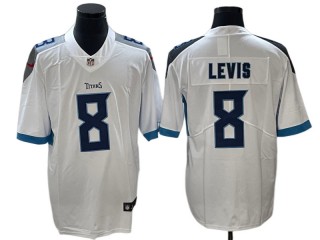 Tennessee Titans #8 Will Levis White Vapor Limited Jersey