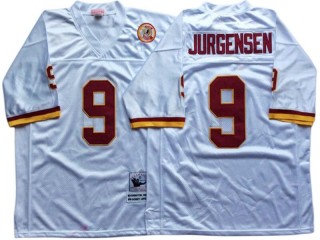 M&N Washington Redskins #9 Sonny Jurgensen White Legacy Jersey