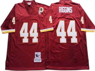 M&N Washington Redskins #44 John Riggins Burgundy Legacy Jersey