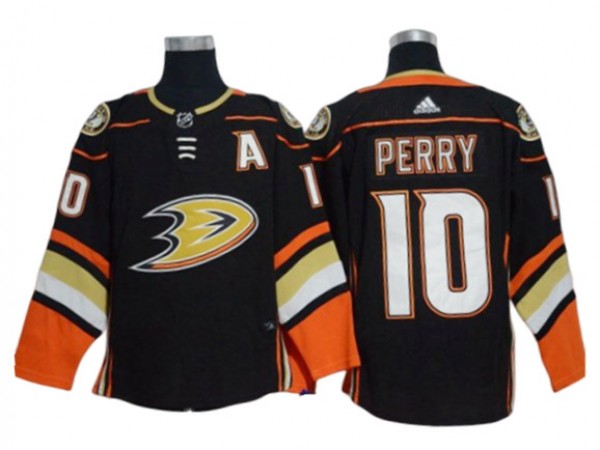 Anaheim Ducks #10 Corey Perry Black Home Jersey
