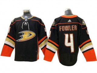 Anaheim Ducks #4 Cam Fowler Black Home Jersey