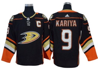 Anaheim Ducks #9 Paul Kariya Black Home Jersey