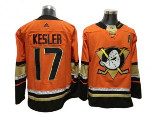  Anaheim Ducks #17 Ryan Kesler Orange Alternate Jersey