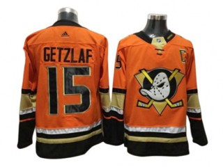 Anaheim Ducks #15 Ryan Getzlaf Orange Alternate Jersey