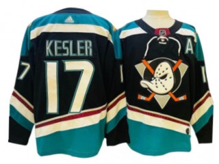  Anaheim Ducks #17 Ryan Kesler Black Alternate Jersey
