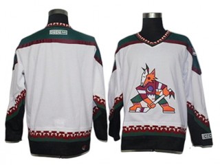 Phoenix Coyotes Blank White 1998 Vintage CCM Jersey