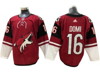 Arizona Coyotes #16 Max Domi Red Home Jersey