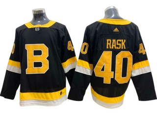 Boston Bruins #40 Tuukka Rask Black Alternate Jersey