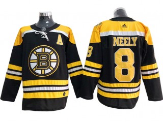 Boston Bruins #8 Cam Neely Black Home Jersey
