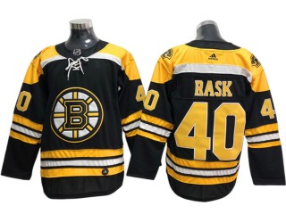 Boston Bruins #40 Tuukka Rask Black Home Jersey