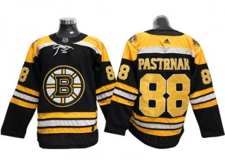 Boston Bruins #88 David Pastrnak Black Home Jersey