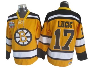Boston Bruins #17 Milan Lucic Yellow 2010 Winter Classic CCM Jersey