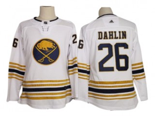 Youth Buffalo Sabres #26 Rasmus Dahlin White 50th Season Jersey