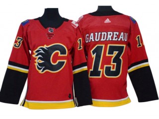 Youth Calgary Flames #13 Johnny Gaudreau Red Home Jersey