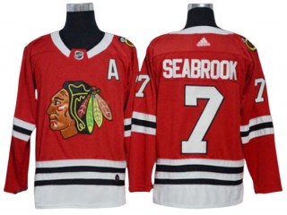 Chicago Blackhawks #7 Brent Seabrook Red Home Jersey