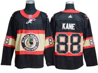 Chicago Blackhawks #88 Patrick Kane Black Alternate Jersey