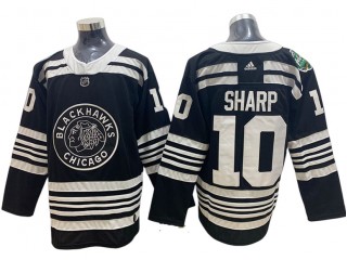 Chicago Blackhawks #10 Patrick Sharp Black Winter Classic Jersey