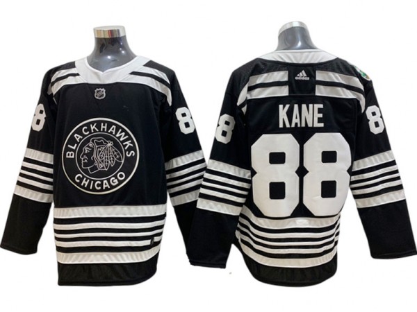 Chicago Blackhawks #88 Patrick Kane Black Winter Classic Jersey