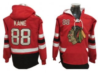 Chicago Blackhawks #88 Patrick Kane Red Hoodie