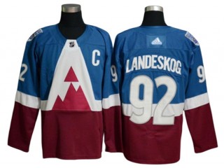 Colorado Avalanche #92 Gabriel Landeskog 2020 NHL Stadium Series Jersey