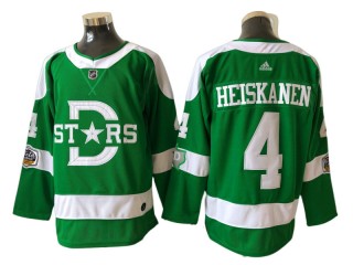 Dallas Stars #4 Miro Heiskanen Green Winter Classic Jersey