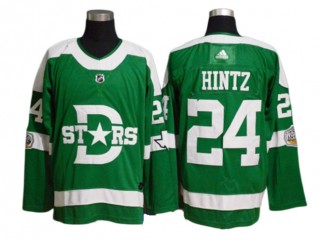 Dallas Stars #24 Roope Hintz Green Winter Classic Jersey