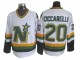 Dallas Stars #20 Dino Ciccarelli 1980's Vintage CCM Jersey - Green/White