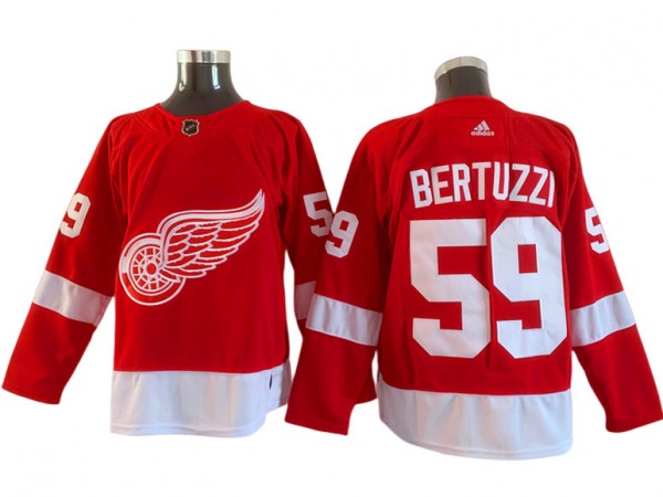 Detroit Red Wings #59 Tyler Bertuzzi Red Home Jersey