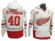 Detroit Red Wings #40 Henrik Zetterberg Hoodie - Red/White