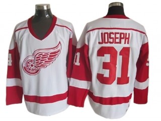Detroit Red Wings #31 Curtis Joseph 2002 Vintage CCM Jersey - Red/White