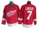 Detroit Red Wings #7 Ted Lindsay 2002 Vintage CCM Jersey - Red/White