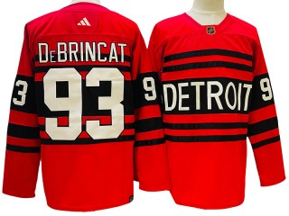 Detroit Red Wings #93 Alex DeBrincat  Red Reverse Retro 2.0 Jersey