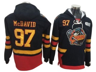 Edmonton Oilers #97 Connor McDavid Hoodie - Orange/Blue/Black