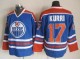 Edmonton Oilers #17 Jari Kurri Vintage CCM Jersey - Blue/White