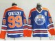 Edmonton Oilers #99 Wayne Gretzky Vintage CCM Jersey - Blue/White