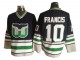 Hartford Whalers #10 Ron Francis 1984 Vintage CCM Jersey - Green/Black