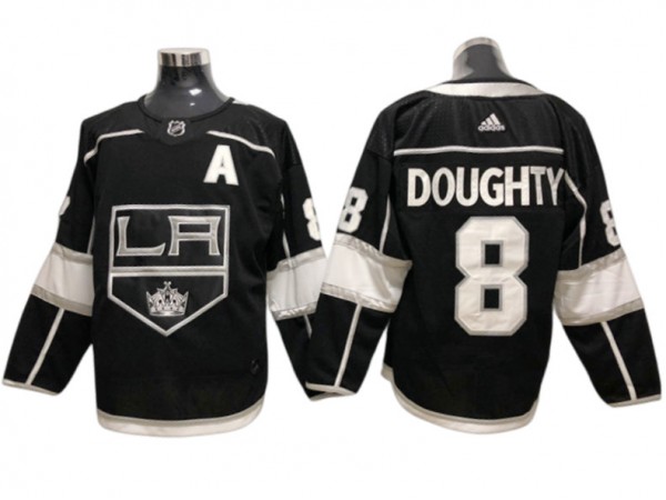 Los Angeles Kings #8 Drew Doughty Black Home Jersey