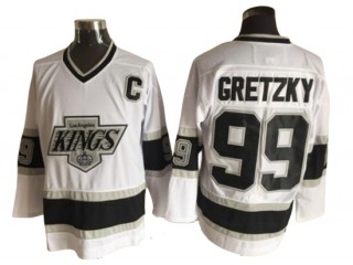 Los Angeles Kings #99 Wayne Gretzky 1993 Vintage CCM Jersey - Black/White