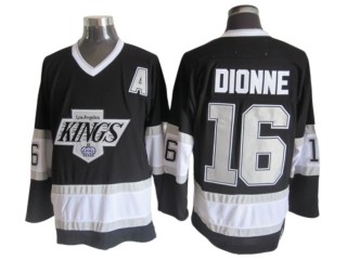 Los Angeles Kings #16 Marcel Dionne 1993 Vintage CCM Jersey - Black/White