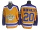 Los Angeles Kings #20 Luc Robitaille 1980 Vintage CCM Jersey - Purple/Yellow 