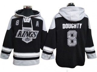 Los Angeles Kings #8 Drew Doughty Black Pullover Hoodie